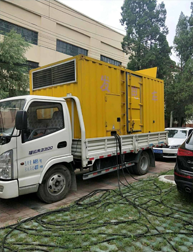柳北发电车出租-柴油发电机组排烟系统设计要求及其考虑因素